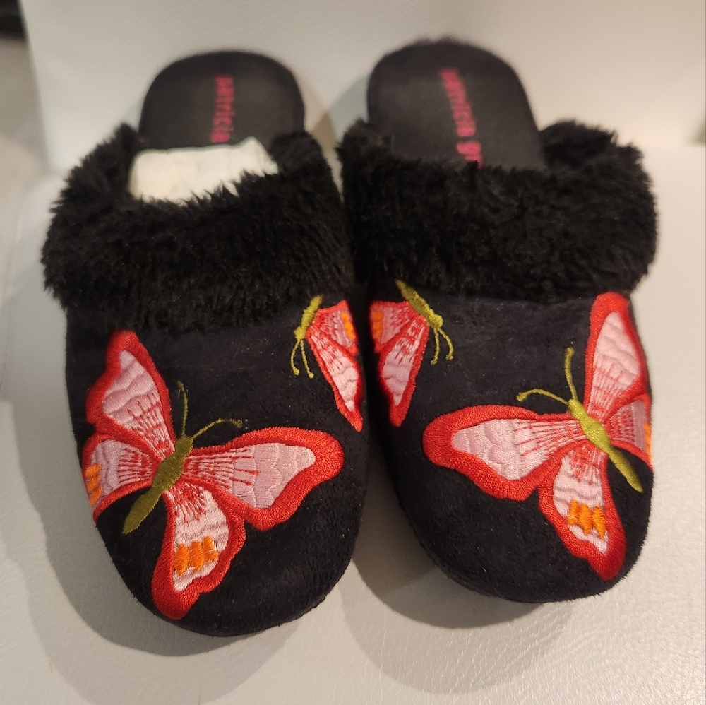 Patricia Green butterfly slippers